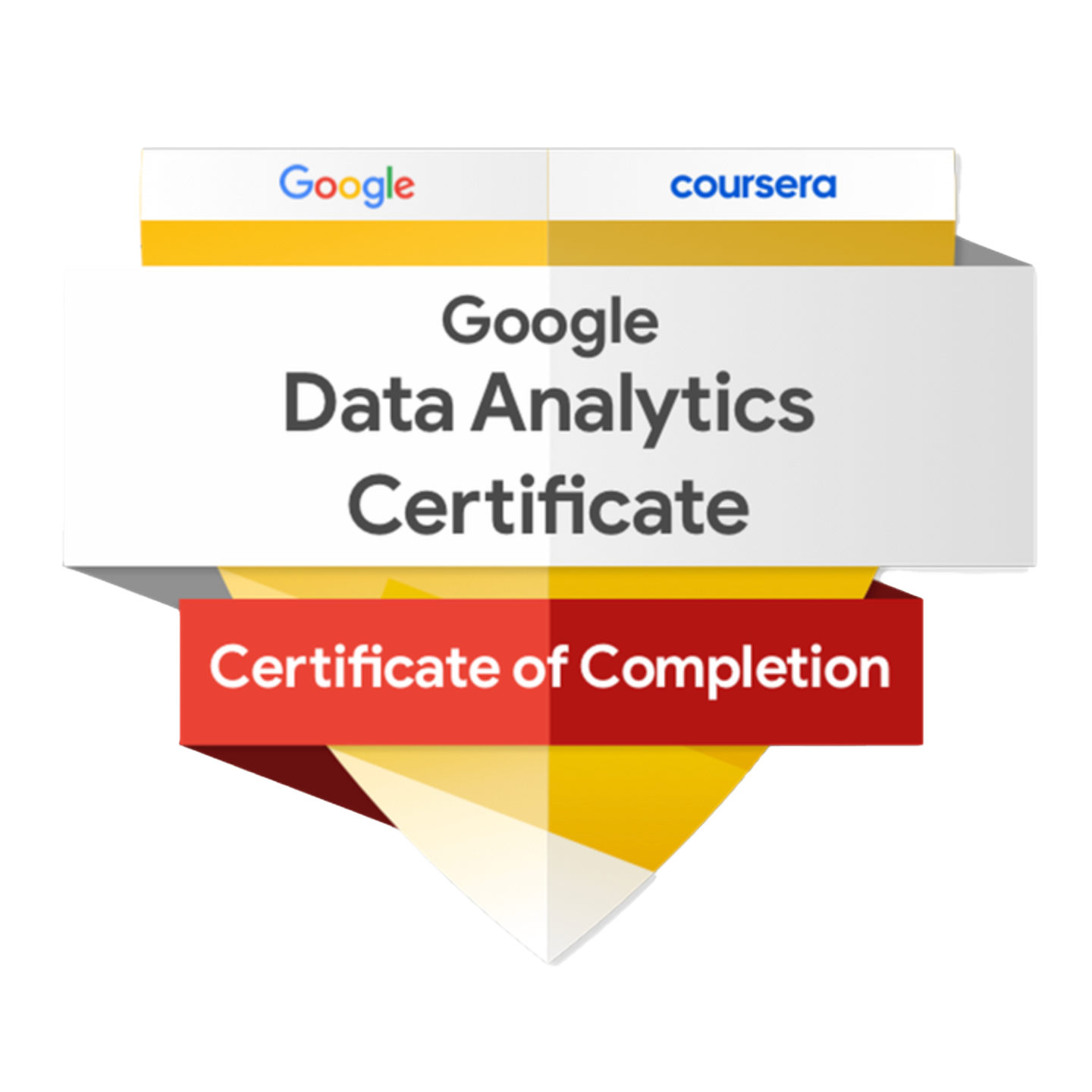 Google Data Analytics Professional certificate badge